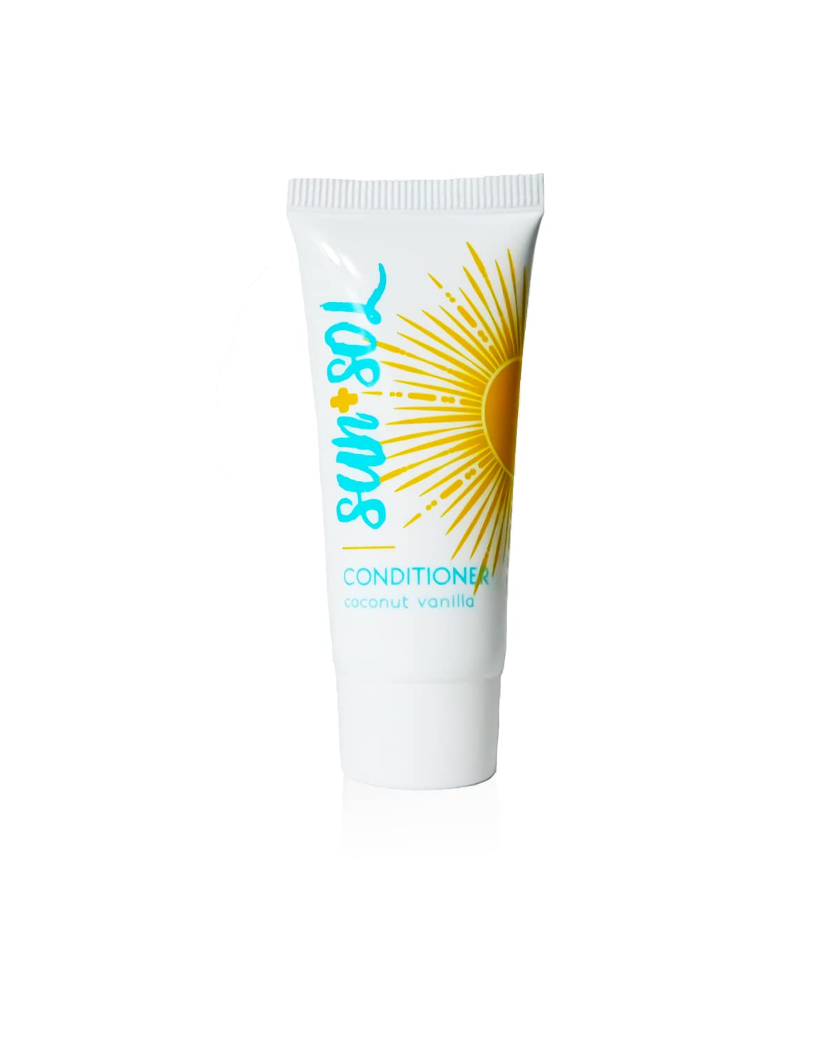 World Amenities Sun + Sol Bulk Hydrating Conditioner with Warm Coconut & Vanilla Fragrances, Travel Size Toiletries, Mini Hotel Amenities, 0.7 Oz, 50 Beauty & Personal Care World Amenities