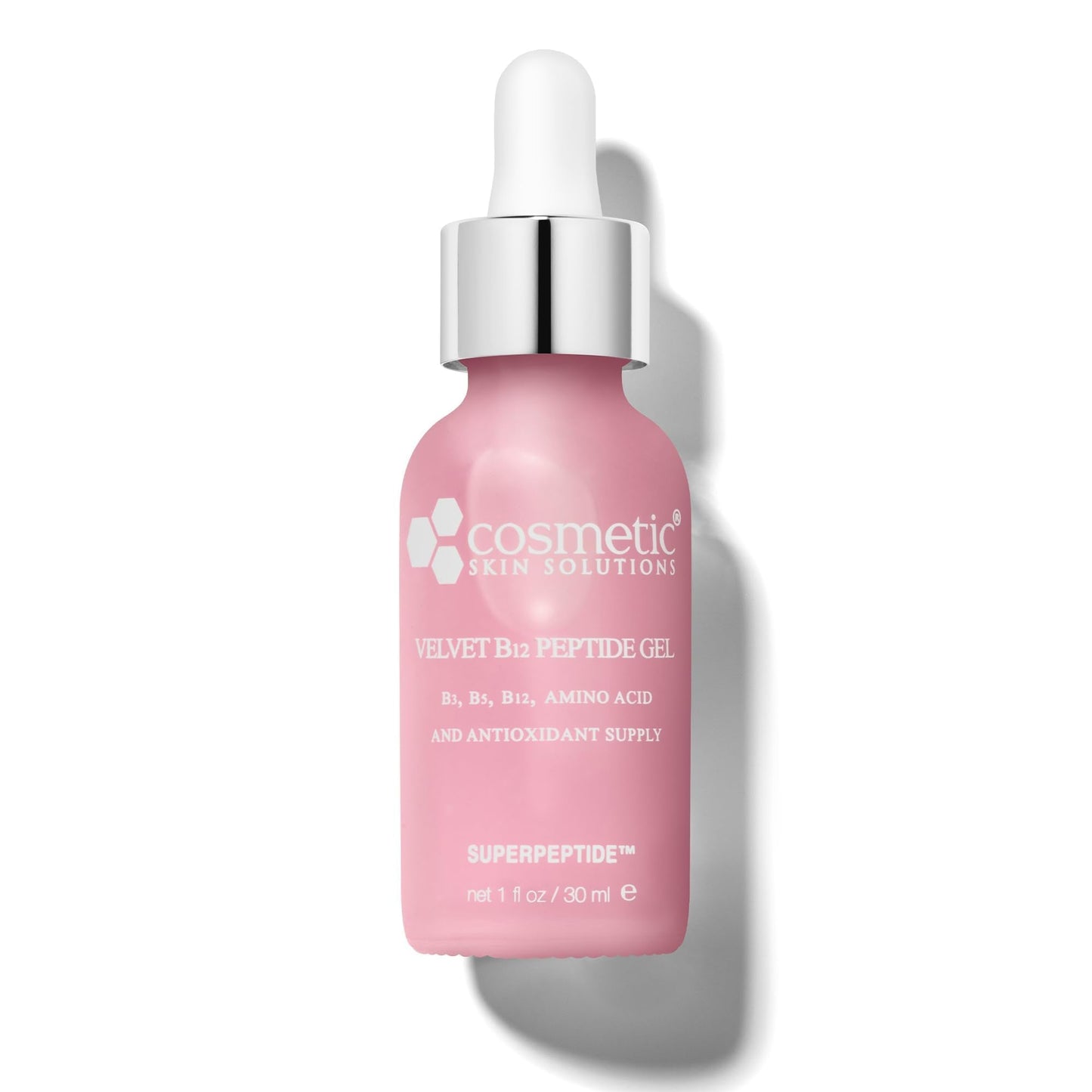 Velvet B12 Peptide Gel - Lightweight Hydrating Face Gel with Vitamin B12, Peptides & Amino Acids, Improves Collagen, Reduces Fine Lines & Dark Circles Beauty & Personal Care Cosmetic Skin Solutions