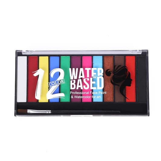 Water based colors painted body and face (WTCOLOR8) Beauty & Personal Care MayGirl