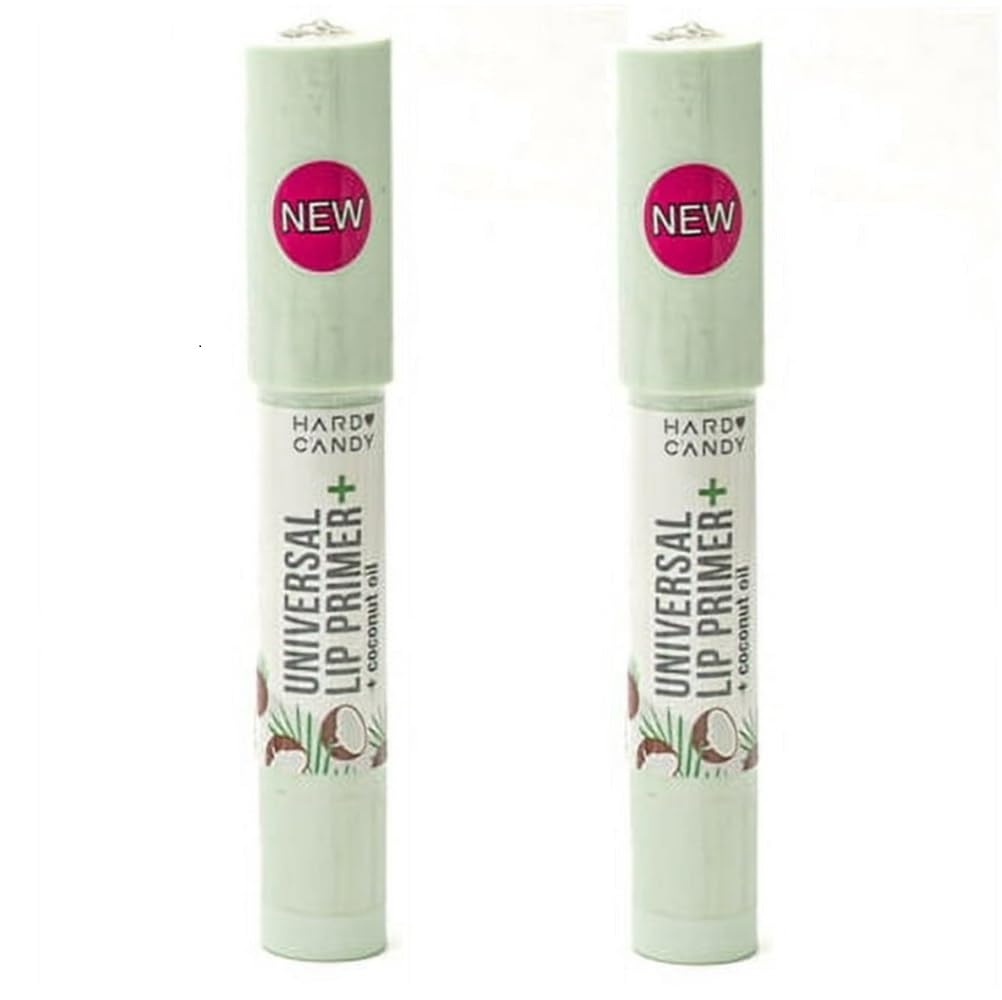 Pack of 2 Hard Candy Universal Lip Primer + Coconut Oil, Universal Primer 2080