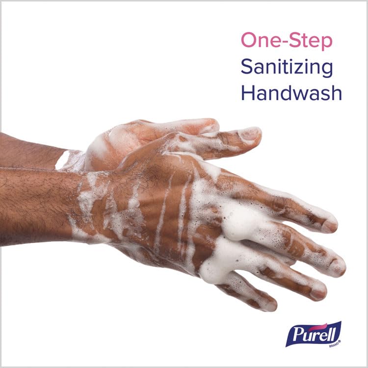 Antimicrobial Foaming Hand Soap Refill for ES10 Dispensers Fragrance-Free 1200 mL 2/Carton Beauty & Personal Care Purell