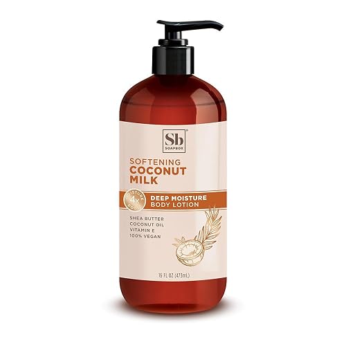 Coconut Milk & Sandalwood Body Lotion -473ml/16oz Beauty & Personal Care Soapbox