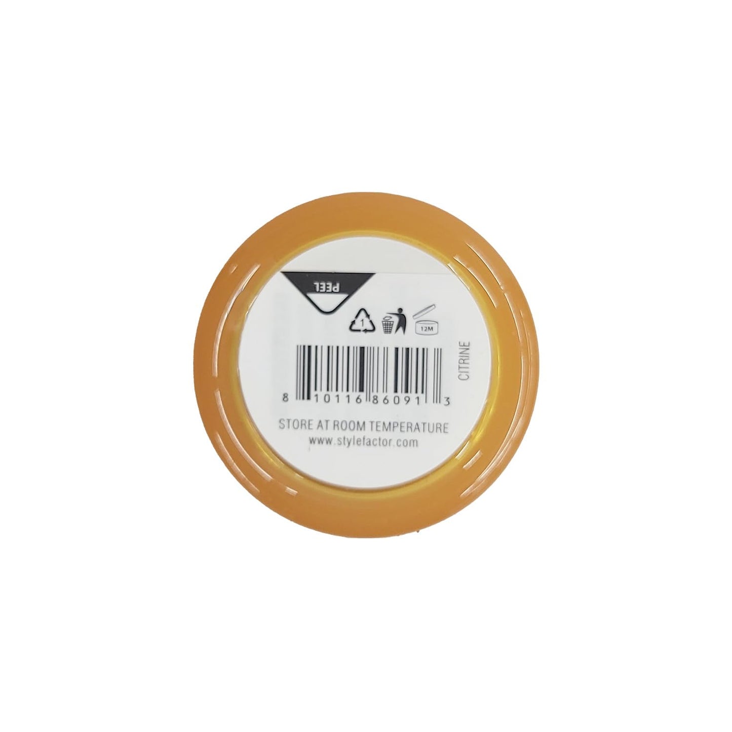 Style Factor Edge Booster Extra Strength and Moisture Rich Pomade 0.85oz Mini Travel Size (0.85oz, Pack of 1, Citrine) Beauty & Personal Care Style Factor