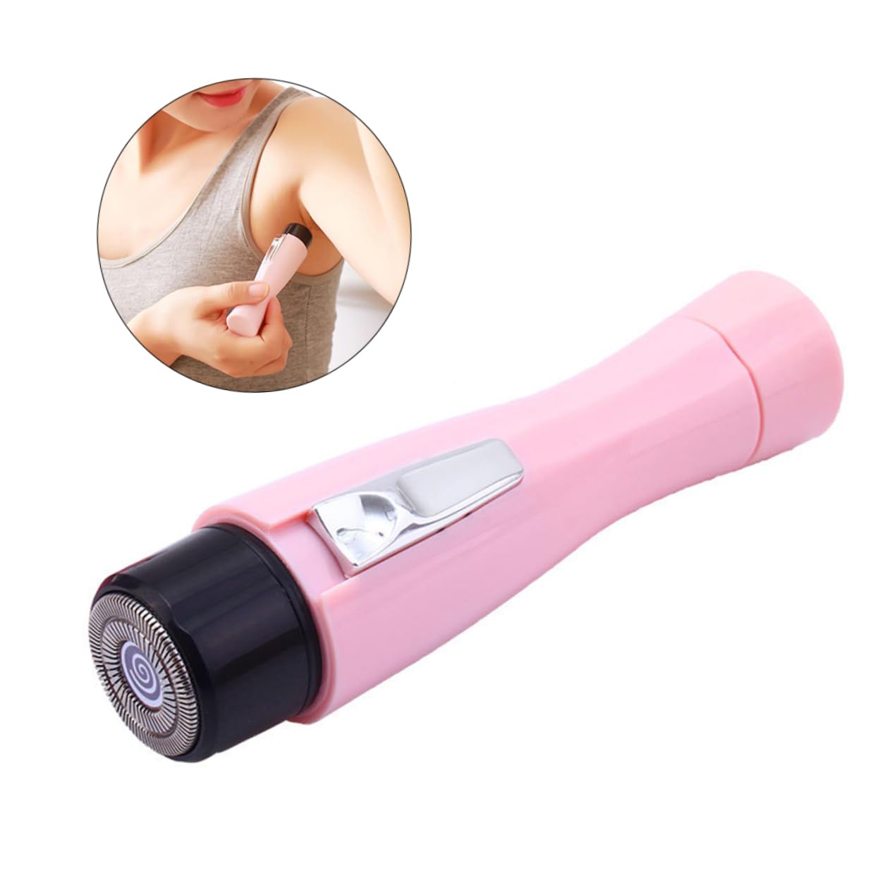 Beatifufu Ladies Razors for Shaving Lady Shaver Women’s Razor Battery Powered Shaver arm Shaver Razors for Women Electric Leg Shaver Hair Remover Beauty and Personal Care Beatifufu
