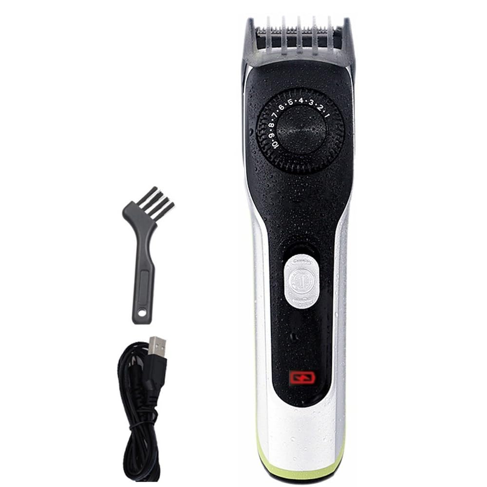 GLESVOWIO Hair Clippers for Men Cordless 1-10mm Adjustable Beard Hair Trimmer Stubble Hair Clipper for Men Grooming Electric Haircut Machine Beauty and Personal Care GLESVOWIO