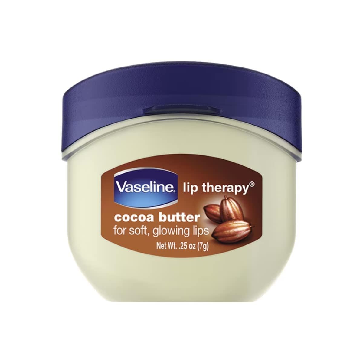 Vaseline Lip Therapy Cocoa Butter 0.25 Oz Pack of Two Beauty and Personal Care Vaseline