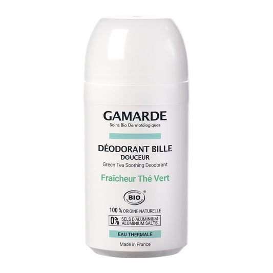 Gamarde Green Tea Gentle Roll-On Deodorant - Womens Neutralizes Odours - Gentle on Underarm - Travel-Friendly - 1.6 oz Beauty and Personal Care GAMARDE