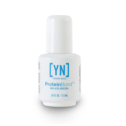 Young Nails Protein Bond - Non-Acidic Nail Primer, Enhanced Adhesion for Gel Polish & Acrylic, Nail Dehydrator, PH Bonder for Gel Nails, 0.25 oz Beauty & Personal Care Young Nails