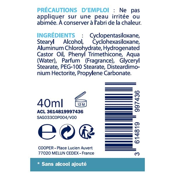Etiaxil Deodorant Anti-Perspirant 48H Stick 40Ml Beauty and Personal Care Cooper