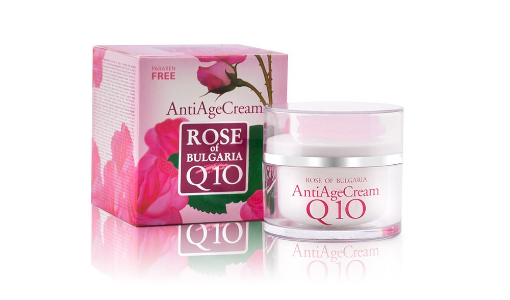 Biofresh Rose of Bulgaria Q10 Anti-Age Cream with Natural Rose Water 1.7 fl oz Beauty & Personal Care Biofresh Cosmetics