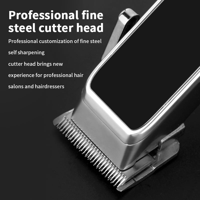 QDKVTNDJZ Hair Trimmer for Men Cordless Cutting Kit with Powerful Motor(6500 RPM), LED Display, 4 Limit Combs, Men's Haircut Machine Cutter Clippers Beauty and Personal Care QDKVTNDJZ