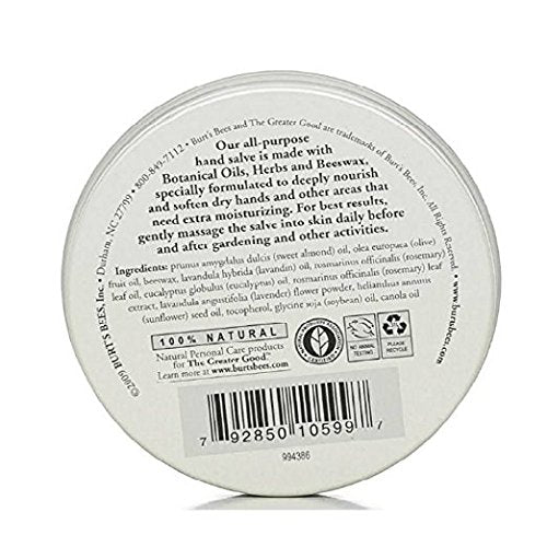Burt's Bees Farmer's Friend Hand Salve, 3-Ounce Tin (Pack of 3) Beauty & Personal Care Burt's Bees
