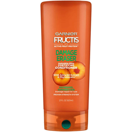 Garnier Fructis Damage Eraser Conditioner, Distressed, Damaged Hair, 21 fl. oz.