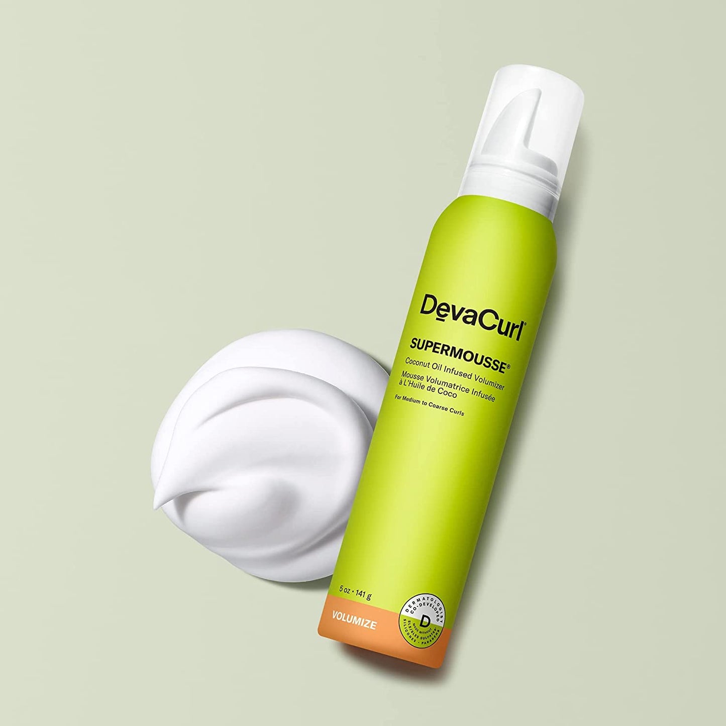 DevaCurl SuperMousse® Non-Crunch Volumizer, Superfruits, 5 fl. oz Beauty & Personal Care DevaCurl