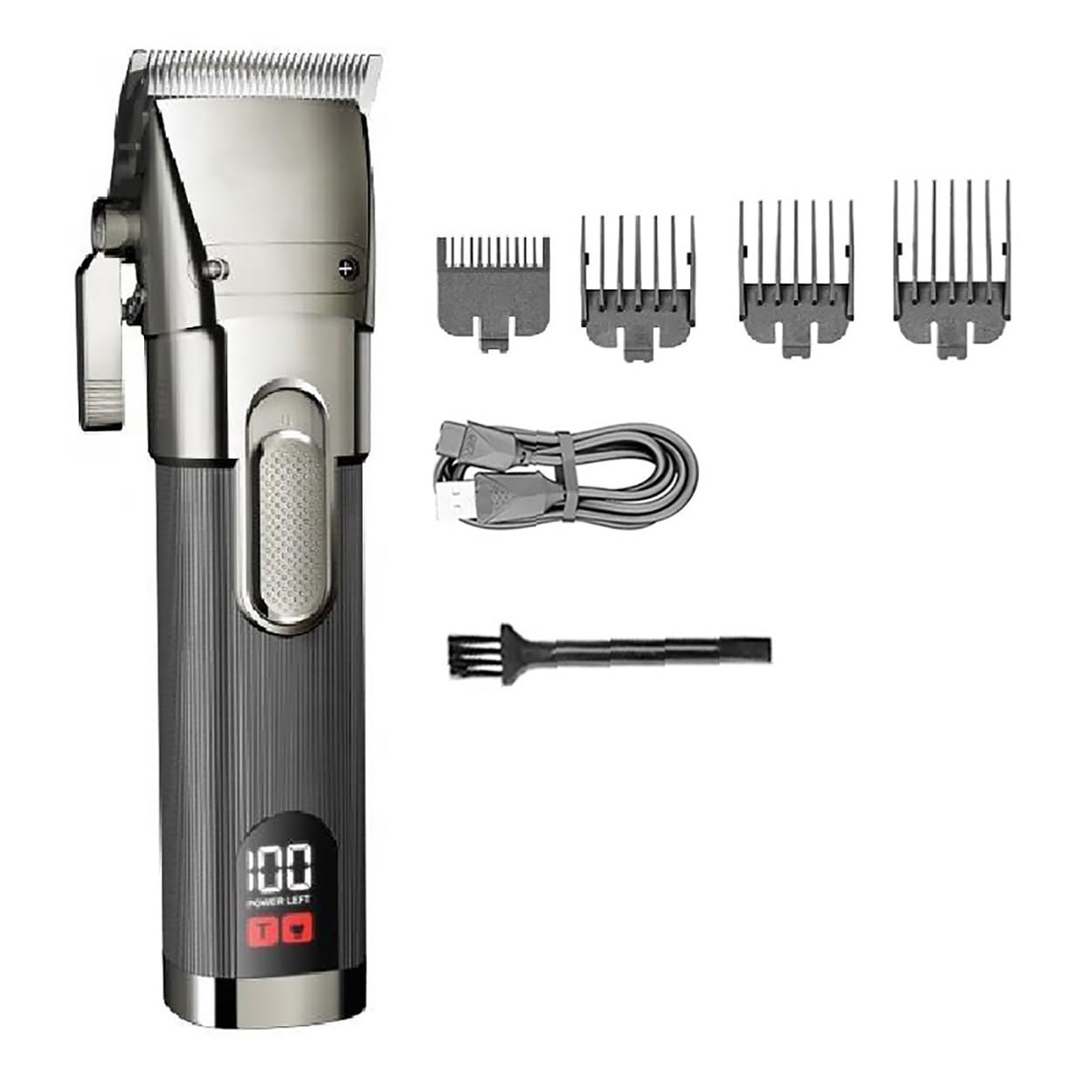 GLESVOWIO Hair Cutting Tool Professional Barber Hair Trimmer for Men 2 Speed Beard Trimmer Rechargeable Hair Clipper Grooming Haircut Machine Beauty and Personal Care GLESVOWIO
