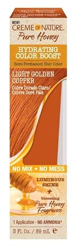 Creme Of Nature Pure Honey Color Boost Light Golden Copper 3 Ounce (89ml) Beauty & Personal Care Creme of Nature
