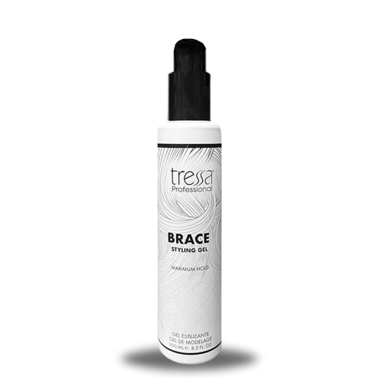 Tressa Professional BRACE Styling Gel, Maximum Hold with Thermal Protection, Volume, Lift and Gloss for Fine and Thinning Hair 8.5 Fl Oz Beauty & Personal Care Tressa