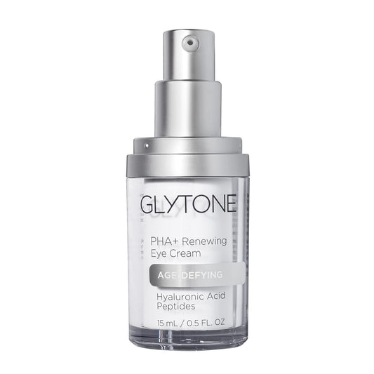 Glytone Age-Defying PHA+ Renewing Eye Cream for Wrinkles| Anti aging Under Eye Cream with Hyaluronic Acid Peptides| Targets Puffiness, Bags, Wrinkles Beauty & Personal Care GLYTONE