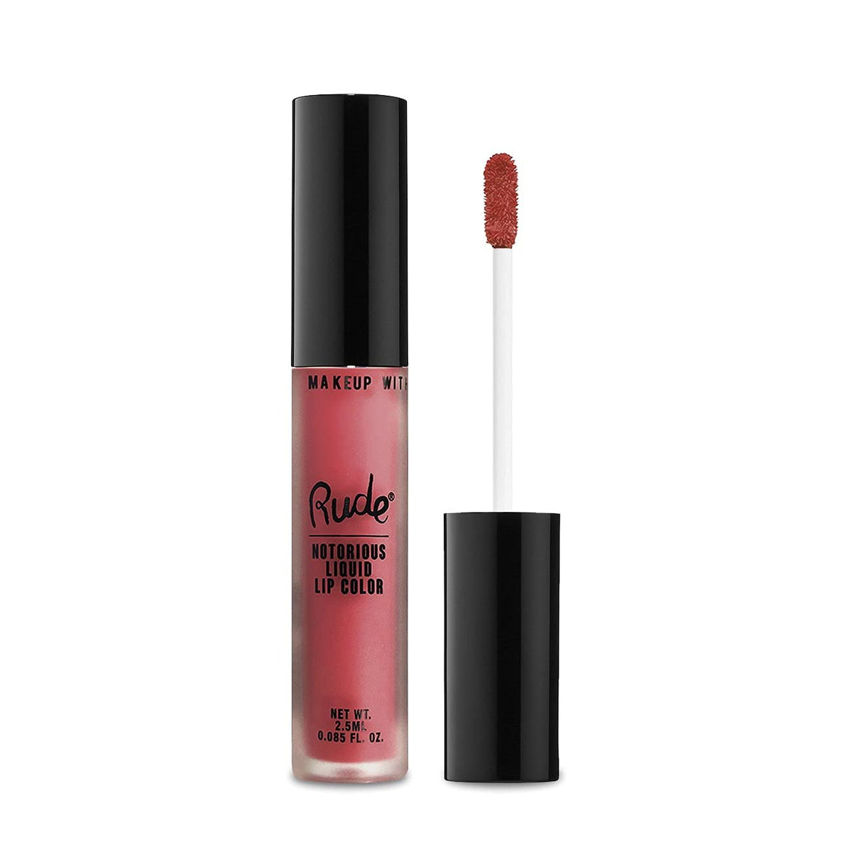 Rude Cosmetics Notorious Rich Long Liquid Lip Color - Wicked Thoughts Lipstick Women 0.1 oz Beauty & Personal Care RUDE