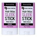 STUDIO LIMITED Edge Control Hair Wax Sleek Max Hold Styling Pomade, Non-greasy Coconut Scented Hair Wax (Peach, 2-Pack) Beauty & Personal Care STUDIO LIMITED