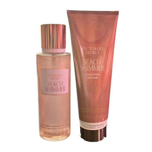 Victoria's Secret Fragrance Mist & Lotion - Summer Collection 2-Piece Bundle for Women (Beach Shimmer) Beauty & Personal Care Victoria's Secret