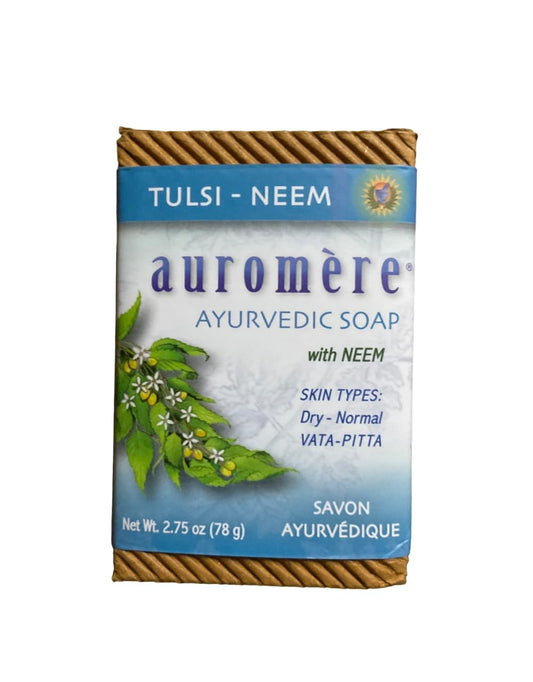 Auromere Bar Soap, Tulsi Neem, 2.75 Oz Beauty & Personal Care Auromere