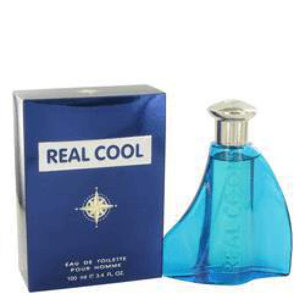 REAL COOL Eau De Toilette Natural Spray 3.4 Oz. (Made in Italy) Beauty & Personal Care Victory