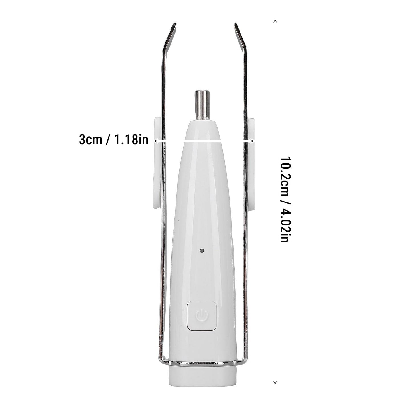 Sunisfa 10X Magnification Eyebrow Camera Tweezers with LED Light, ABS + 301 Stainless Steel, for Hair Removal, Portable Plucking Tweezer with 10X Beauty and Personal Care Sunisfa
