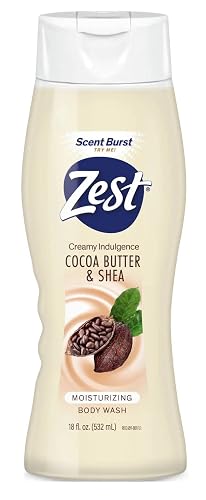 Zest Body Wash, Creamy Cocoa Butter & Shea 18 oz (Pack of 3) Beauty & Personal Care Zest