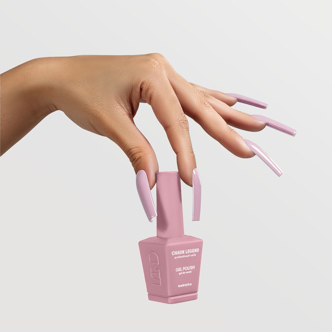 Chaun Legend UV Gel Nail Polish, 0.5 Ounce Long Lasting Salon Quality, Bubble Free Professional Manicures, Quick Dry, High Shine, You're Cute LG5036