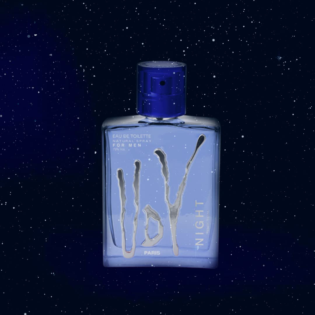 Ulric De Varens NIGHT - Eau De Toilette for Men - Captivating, Enchanting, and Luxurious- Easy to Love, Manly, and Notes of Bergamot, Mandarin Beauty & Personal Care Ulric de Varens