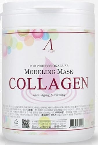 Anskin Modeling Mask Powder pack,collagen,Skin Rejuvenating & Moisturizing, Skin care, 240g Beauty & Personal Care Anskin