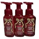 Bath and Body Works Winter Candy Apple Gentle & Clean Foaming Hand Soap Pack of 3 Beauty & Personal Care Bath & Body Works
