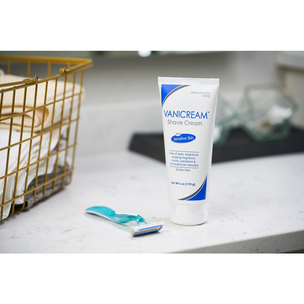 Vanicream Shave Cream For Sensitive Skin 6 oz (Pack of 6) Beauty & Personal Care Vanicream