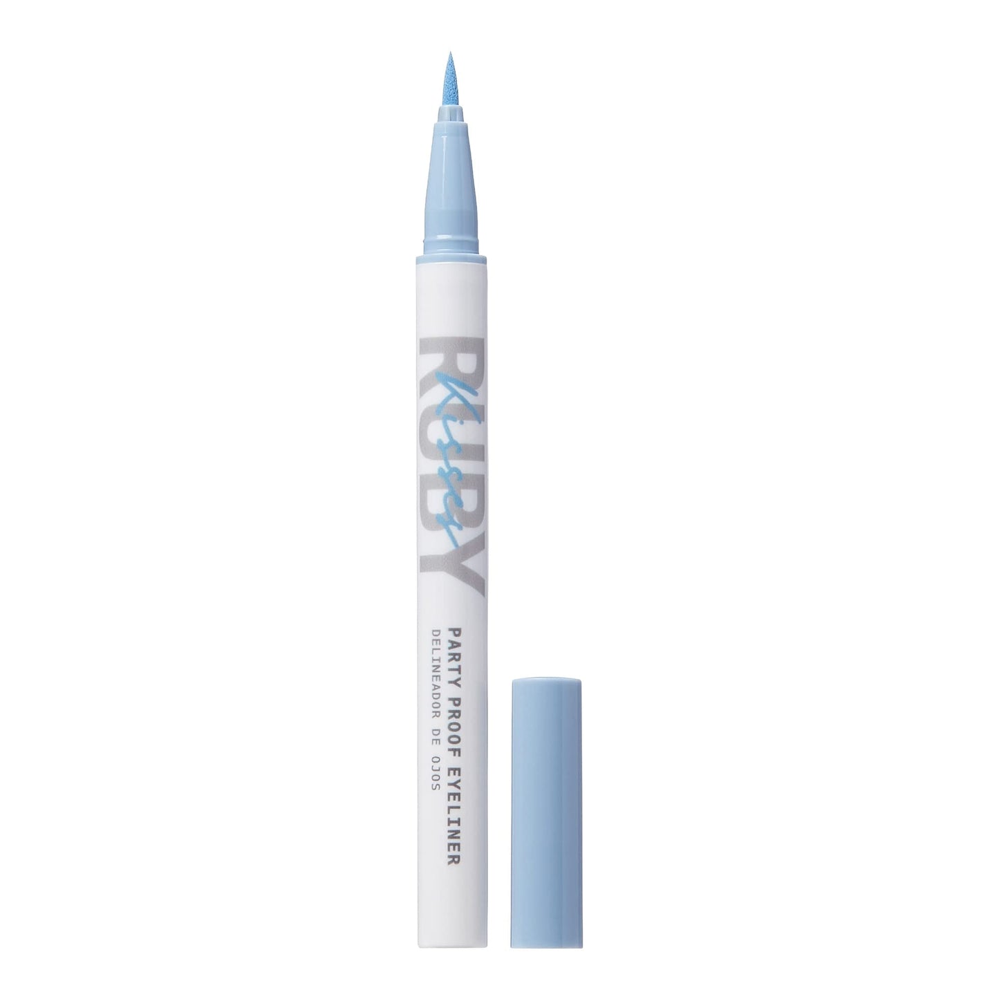 Ruby Kisses Party Proof Eyeliner, Pastel Colors Premium Felt-tip Waterproof Long-lasting Eyeliner (Dreamy Blue) Beauty & Personal Care Ruby Kisses