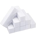 20 Pack Buffer Sanding Block Nail Buffer Block Files Grit Dense Sponge Nail Tips Tool (White) Beauty & Personal Care Mudder