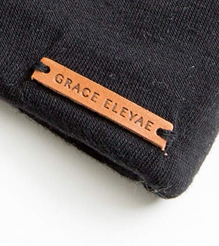 Grace Eleyae GE Women's Adjustable Satin Lined Sleep Cap Slap Hair Care Beanie Hat, Black Beauty and Personal Care Grace Eleyae