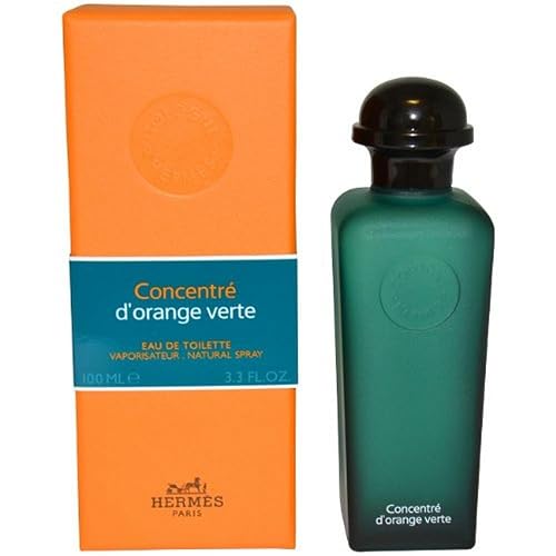 Hermes Concentre D'Orange Verte Eau De Toilette Spray for Men, 3.3 Ounce Beauty & Personal Care Hermès