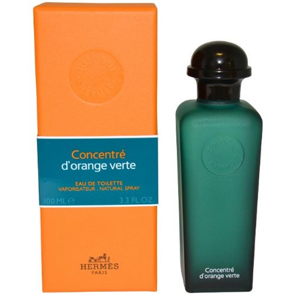 Hermes Concentre D'Orange Verte Eau De Toilette Spray for Men, 3.3 Ounce Beauty & Personal Care Hermès