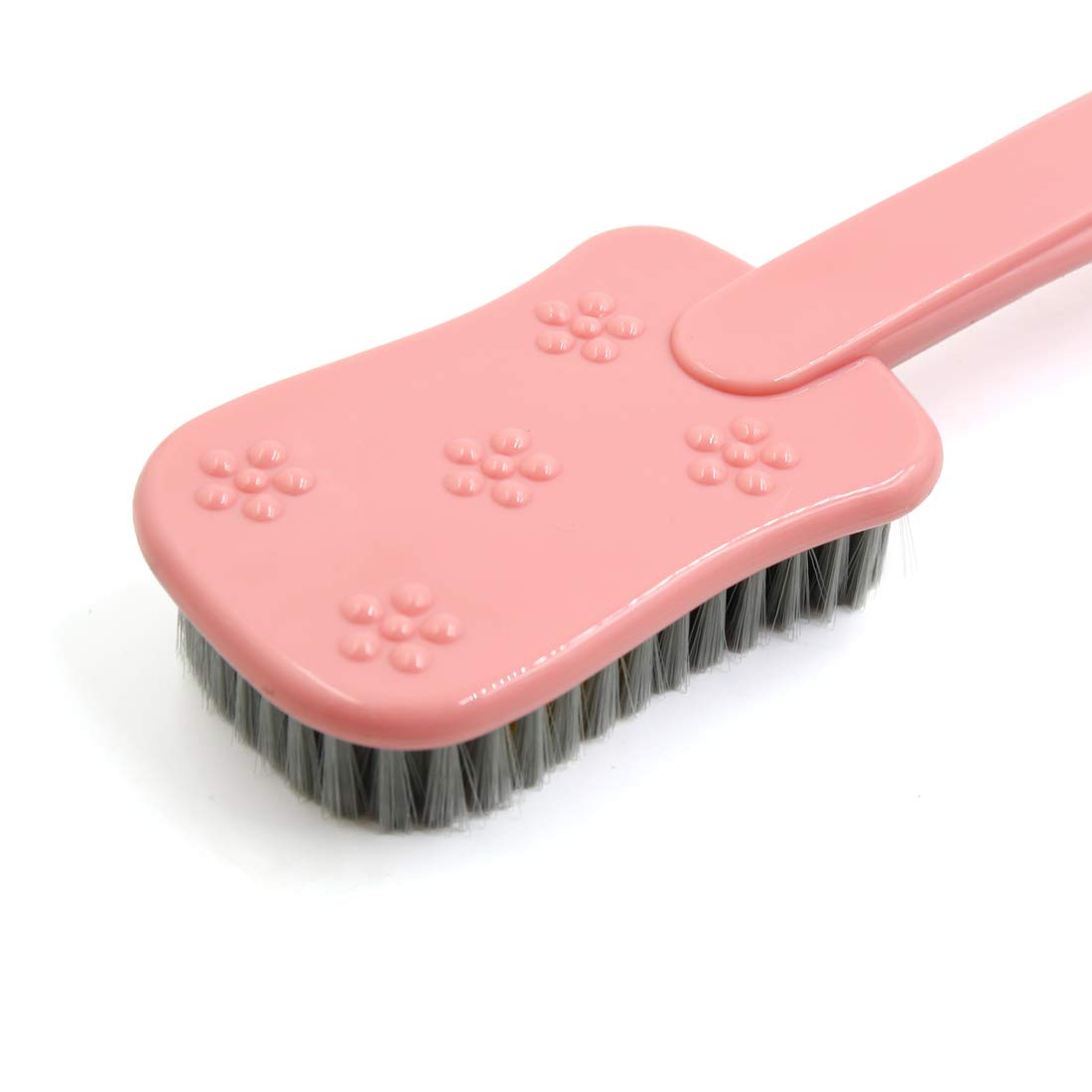 Ruilogod Heart Pattern Soft Bristle Plastic Handle Good Performance Body Brush Bath Scrubber Pink (id: 484 bd2 719 2e0 9f4 Beauty and Personal Care Ruilogod