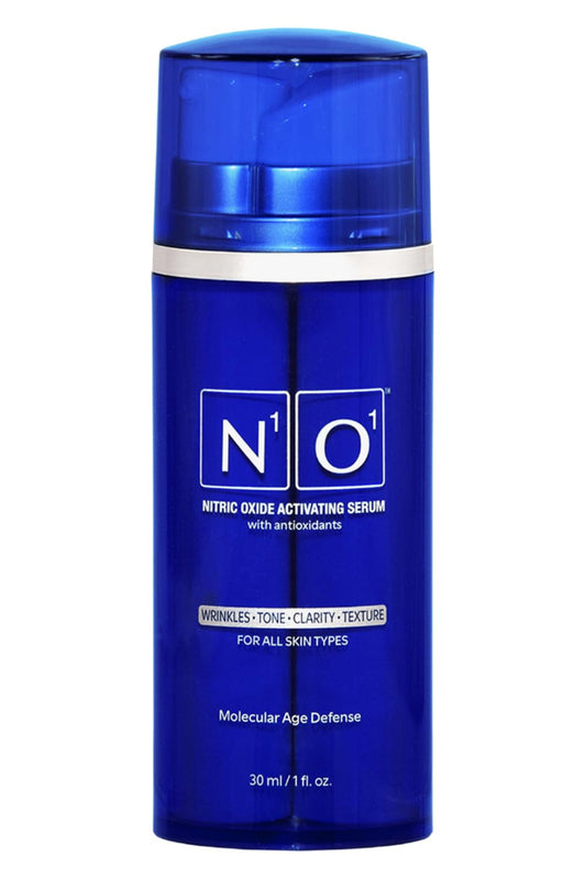 N1O1 Nitric Oxide Activating Anti-Aging Face Serum, 20% Vitamin C, 1 Fl Oz