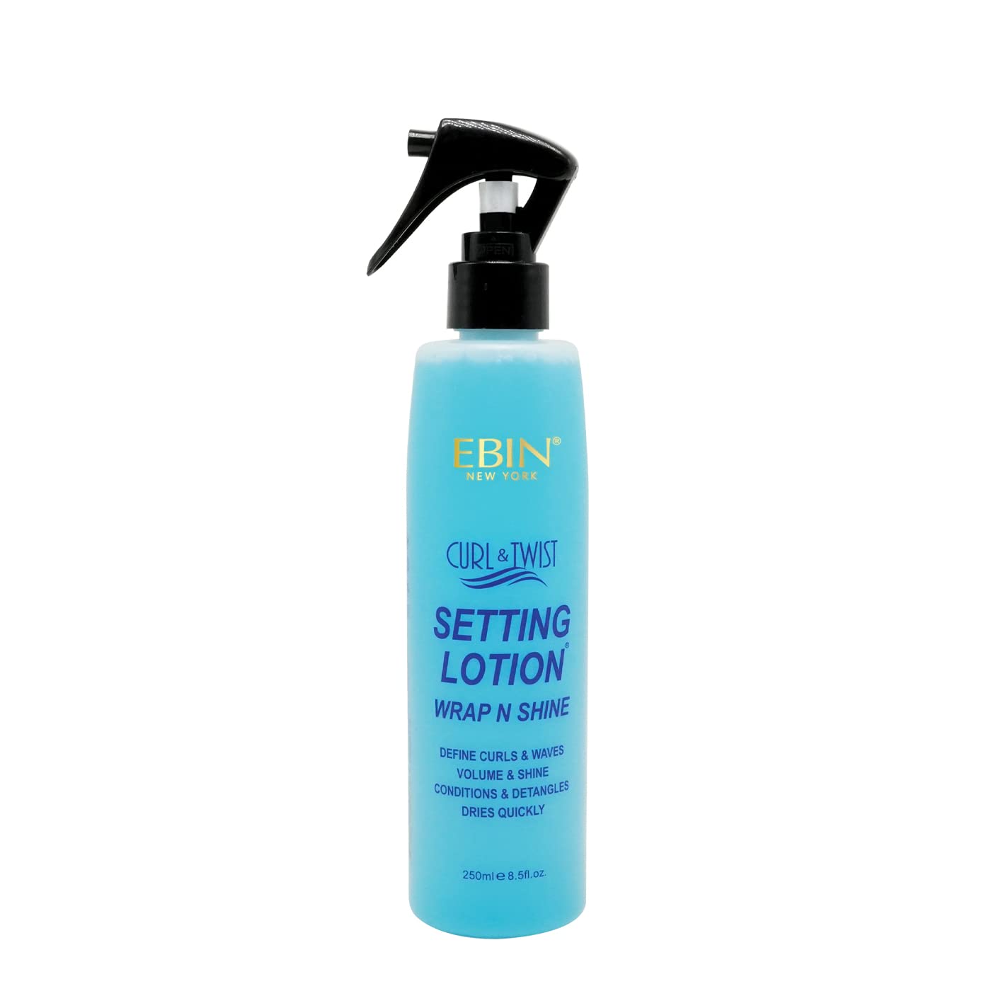 EBIN NEW YORK Curl & Twist Setting Lotion 8.5 oz/ 250ml | Moisturizing and Hydration, Smoothing with Natural High Shine, Defining Curls All Day Long Beauty & Personal Care EBIN NEW YORK