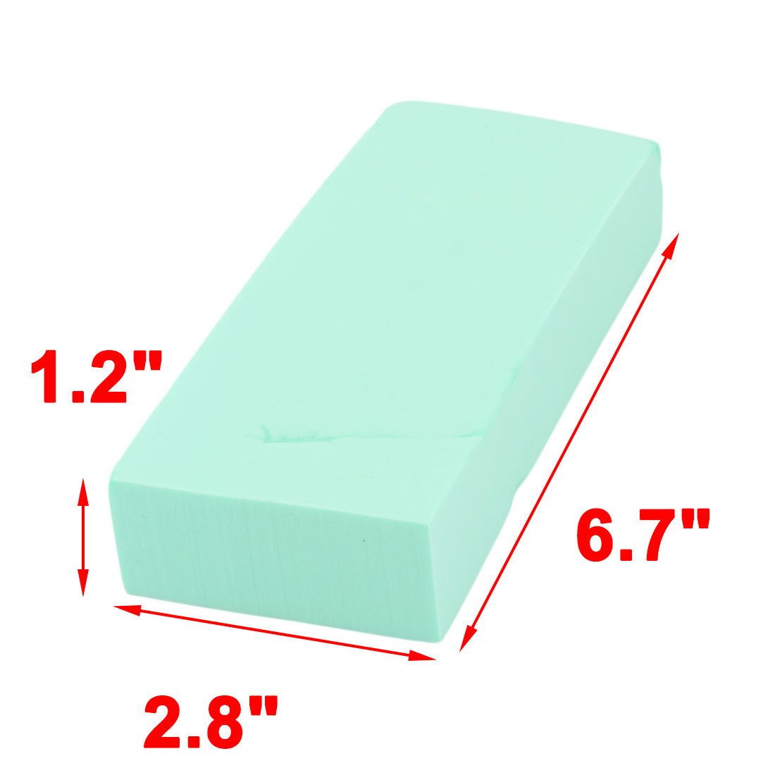 Ruilogod Sponge Household Hotel Rectangle Washing Cleaning Tool Bath Shower Pouf Green (id: 6da 65d 033 5e7 8ad Beauty and Personal Care Ruilogod