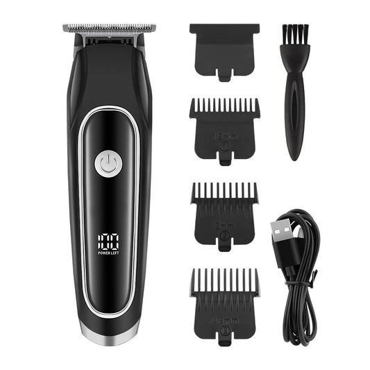 GLESVOWIO Multifunctional Beards Trimmer Haircut Grooming Kit with LED Display Powerful Motor Professional Hair Clippers for Men Electric Cordless Beauty and Personal Care GLESVOWIO