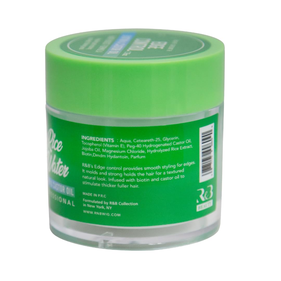 R&B Collection 3 Pack Edge Control-1.76 oz Coconut Scent/No Flaking/No Residue/Extra Mega Hold Beauty & Personal Care R&B Collection