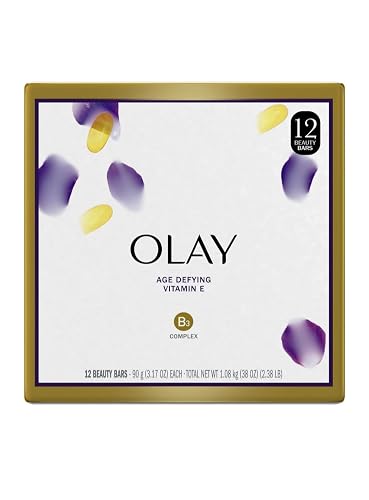 Olay Moisture Outlast Age Defying Beauty Bar, 12 Count per box, 38 Ounce Beauty & Personal Care Olay