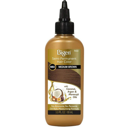 Bigen Semi Permanent Hair Color, MB3 Medium Brown, 3 oz (Pack of 6) Beauty & Personal Care Bigen