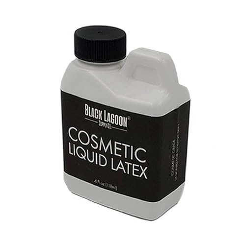 Cosmetic FX Liquid Latex 4.5 oz Jug - Developed for Sensitive Skin - Dries Clear! for Special Effects Makeup Beauty & Personal Care Cosmetic FX