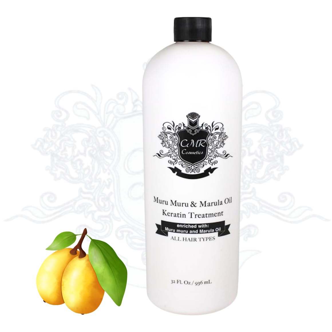 CMR Cosmetics Professional Keratin Hair Care with Muru Muru & Marula Oil - Frizz Control, Straightening & Shine - Nourishing Cream for All Hair Types Beauty & Personal Care CMR Cosmetics