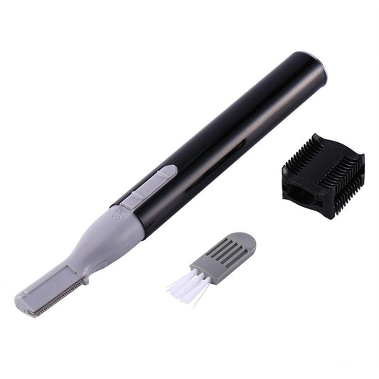 Electric Eyebrow Shaverfor Women, Battery Powered Face Eyebrow Hair Body Hair Blade Remover for Home Travel Beauty and Personal Care TOPINCN